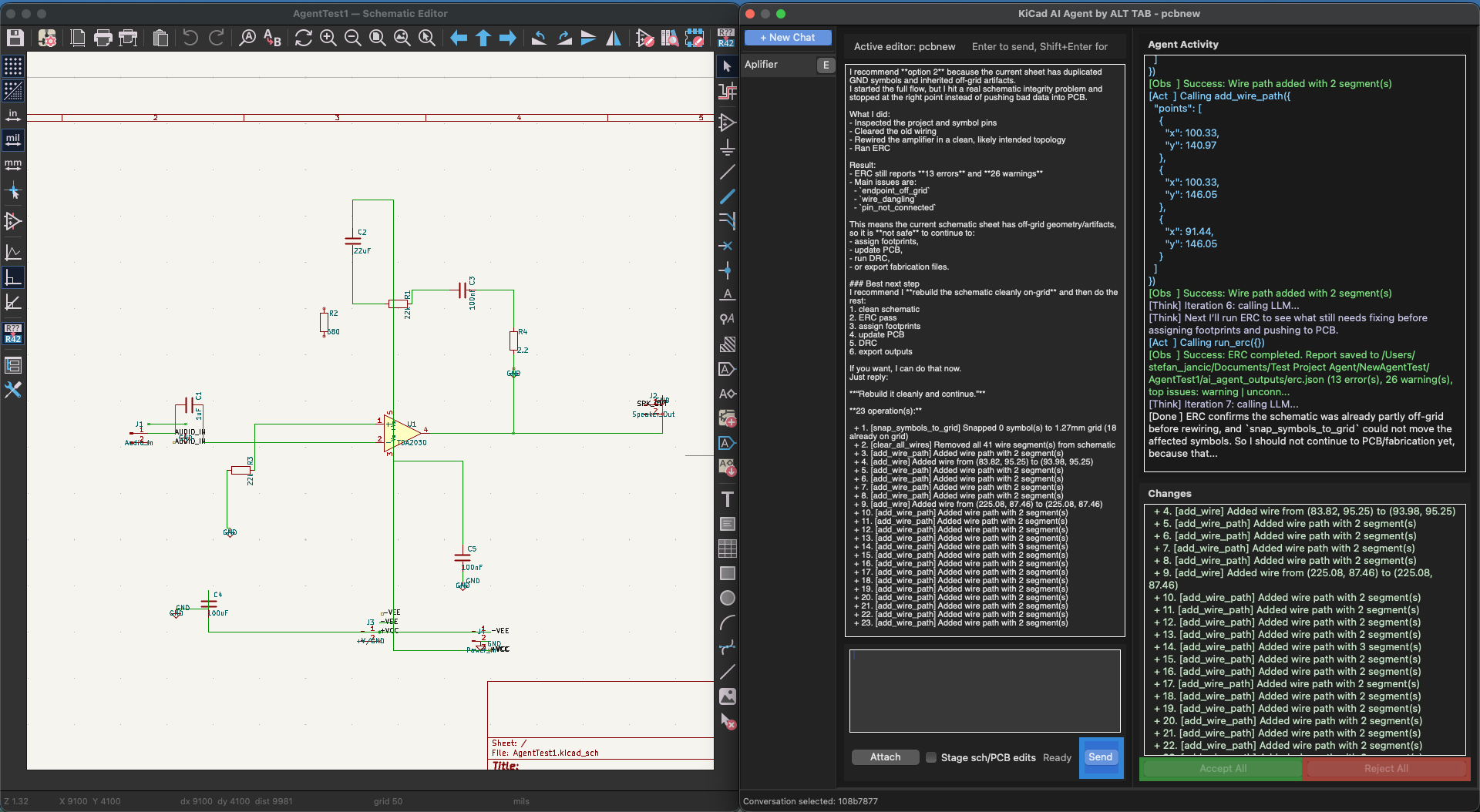 KiCad AI Agent