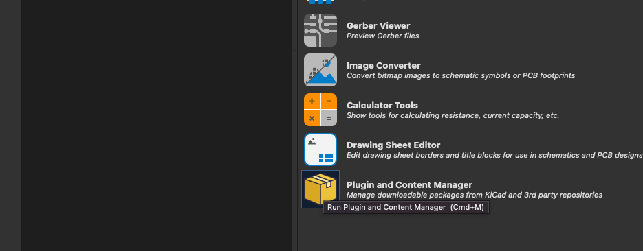 KiCad plugin installation process